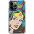 DC Comics Wonder Woman Vintage Profile iPhone 14 Pro Clear Case